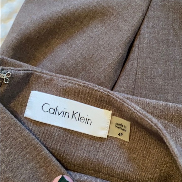 Brown Calvin Klein skirtsuit - Picture 3 of 6